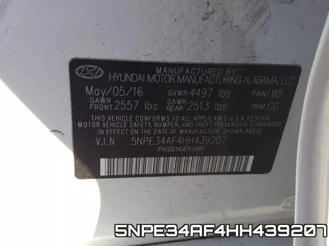 5NPE34AF4HH439207 фото 2