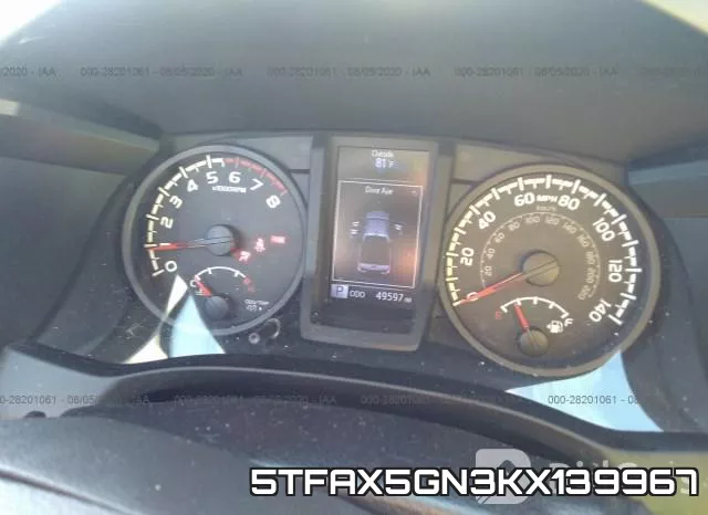5TFAX5GN3KX139967 фото 8