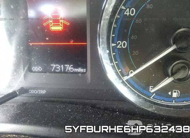 5YFBURHE6HP632438 фото 8