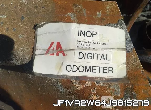 JF1VA2W64J9815279 фото 8