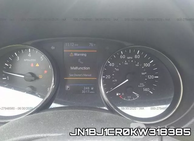 JN1BJ1CR0KW318385 фото 8