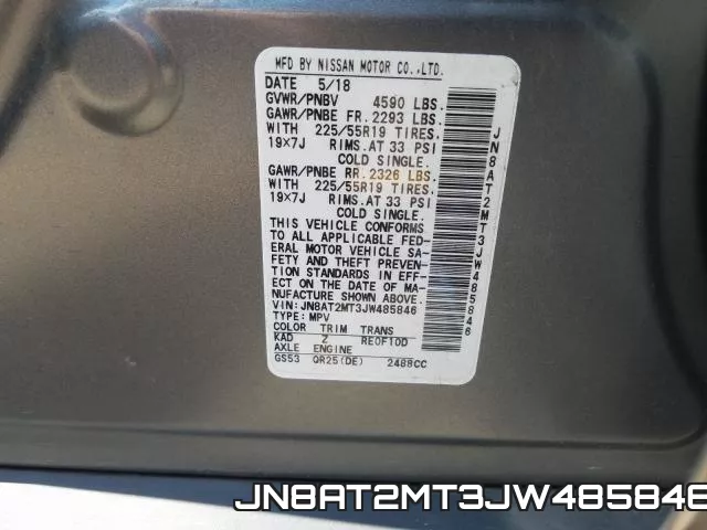 JN8AT2MT3JW485846 фото 2
