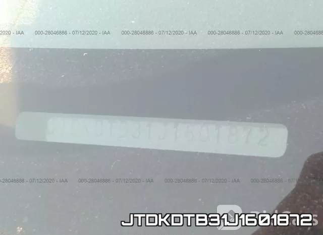 JTDKDTB31J1601872 фото 10