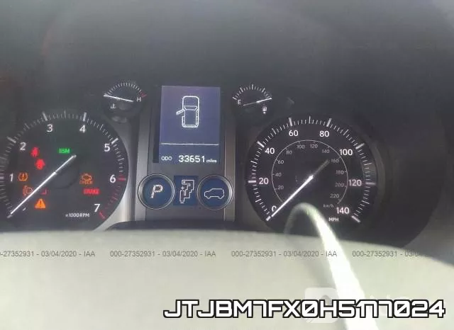 JTJBM7FX0H5177024 фото 8