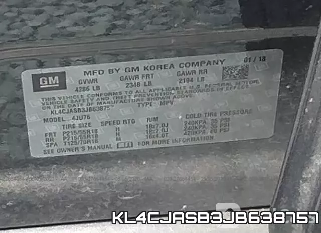 KL4CJASB3JB638757 фото 10