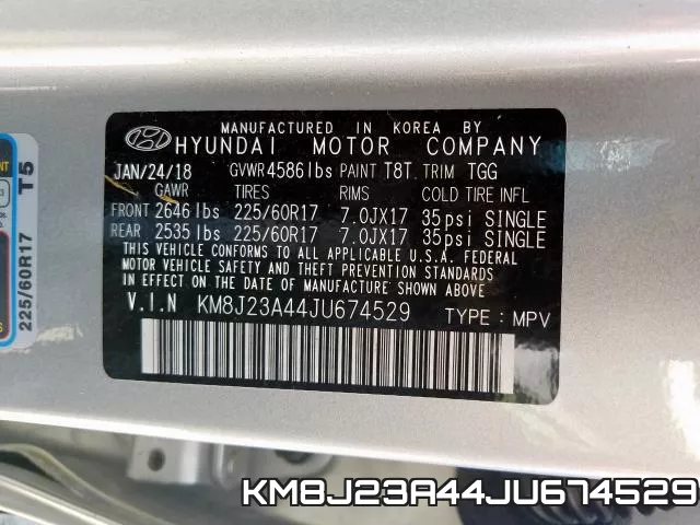 KM8J23A44JU674529 фото 2