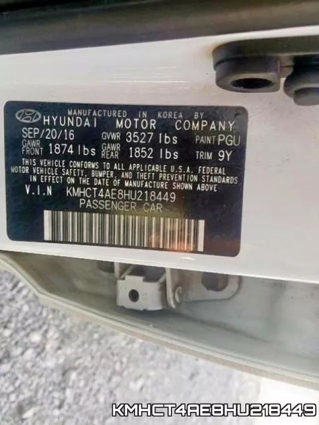 KMHCT4AE8HU218449 фото 2