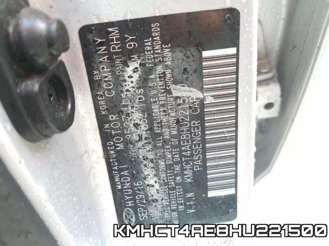 KMHCT4AE8HU221500 фото 2