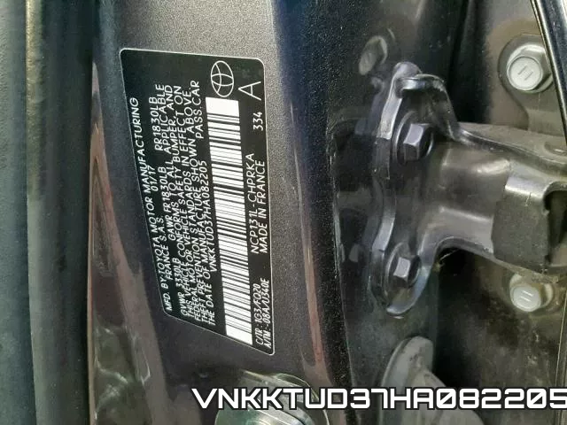 VNKKTUD37HA082205 фото 2
