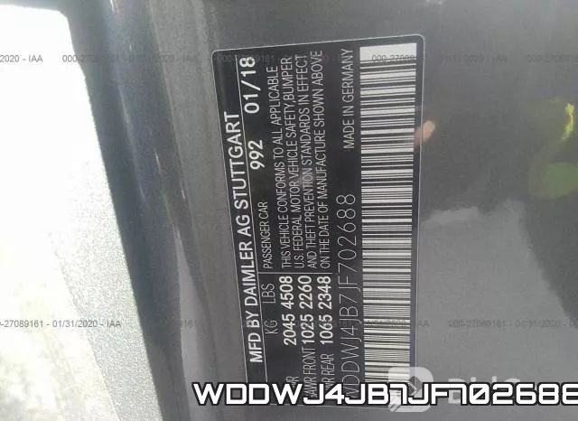 WDDWJ4JB7JF702688 фото 9