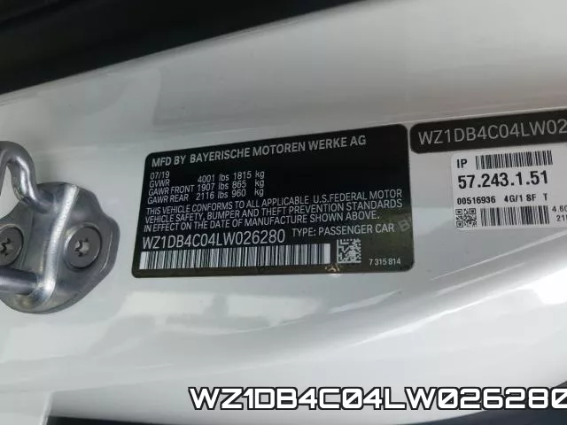 WZ1DB4C04LW026280 фото 2