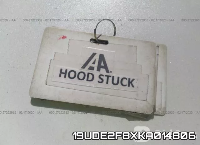 19UDE2F8XKA014806 фото 2