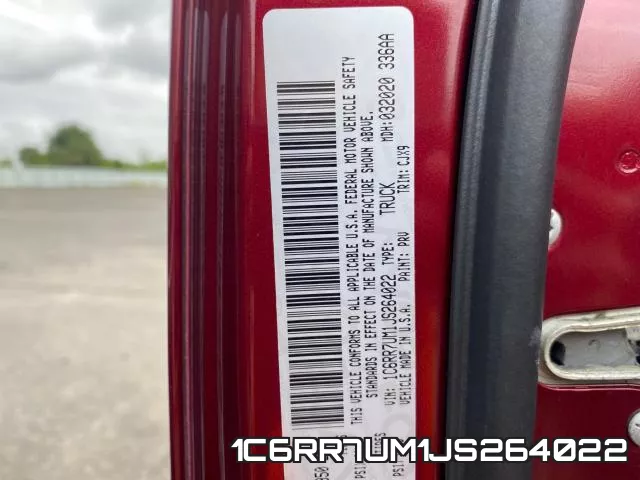 1C6RR7UM1JS264022 фото 2