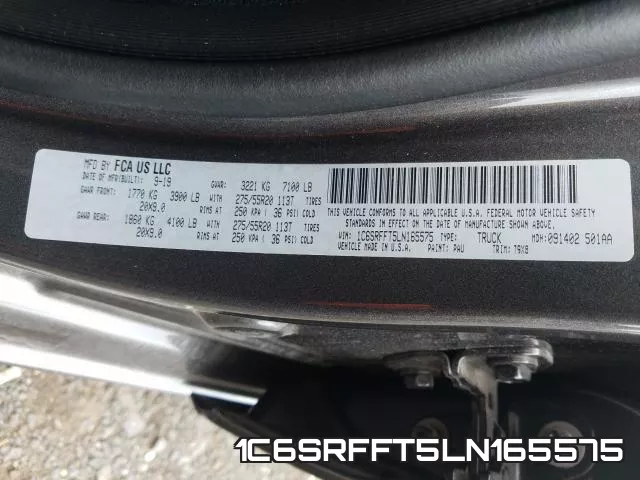 1C6SRFFT5LN165575 фото 2