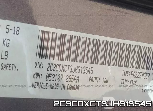 2C3CDXCT3JH313545 фото 10