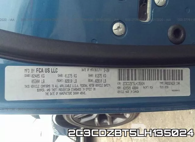 2C3CDZBT5LH135024 фото 10