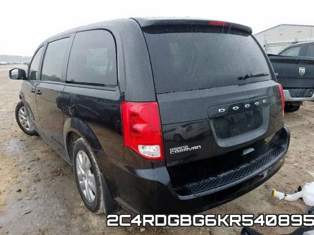 2C4RDGBG6KR540895 фото 4