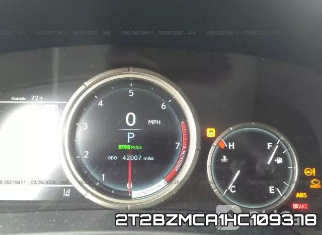 2T2BZMCA1HC109378 фото 8