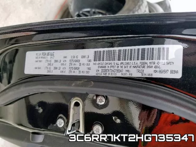 3C6RR7KT2HG735347 фото 2