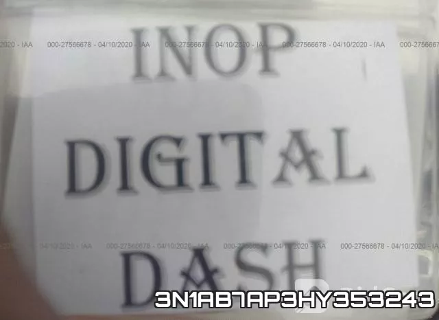 3N1AB7AP3HY353243 фото 7