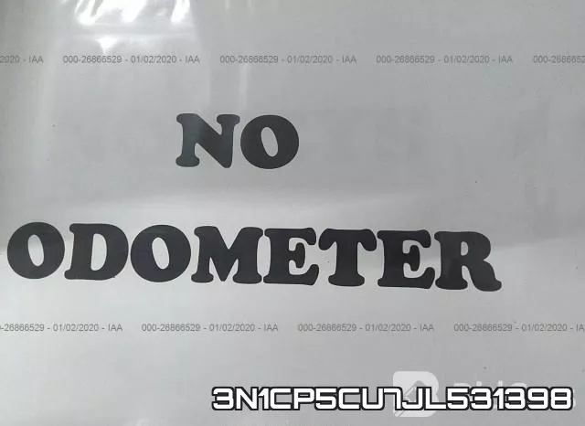 3N1CP5CU7JL531398 фото 8