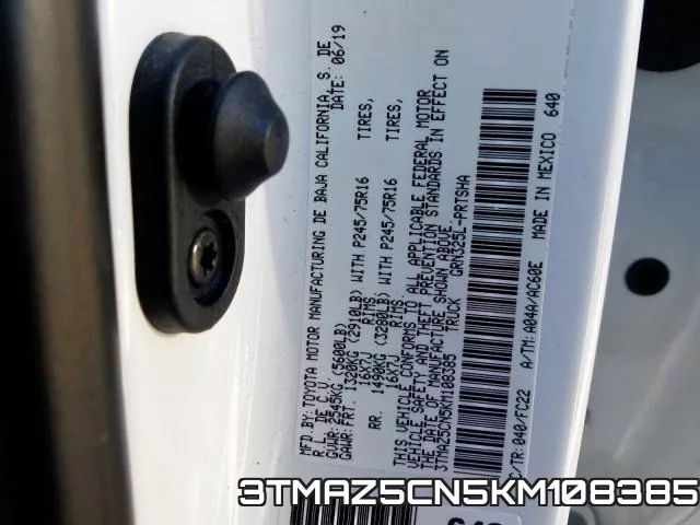 3TMAZ5CN5KM108385 фото 2