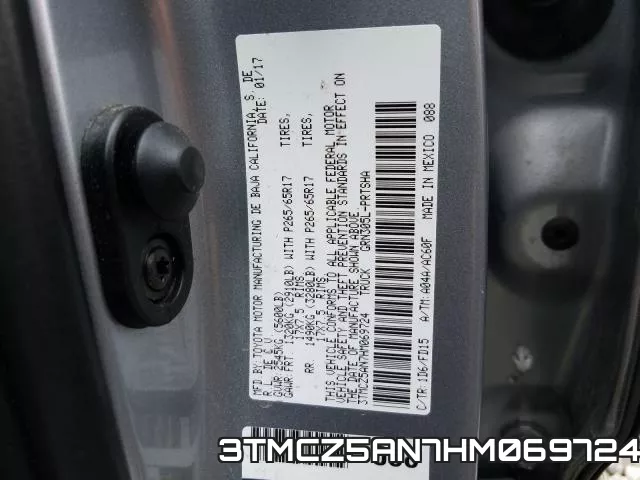 3TMCZ5AN7HM069724 фото 2