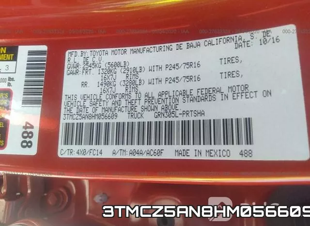 3TMCZ5AN8HM056609 фото 10