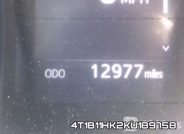 4T1B11HK2KU189758 фото 8