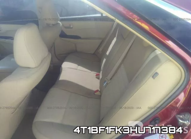 4T1BF1FK3HU717384 фото 9