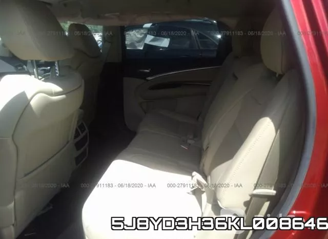 5J8YD3H36KL008646 фото 9