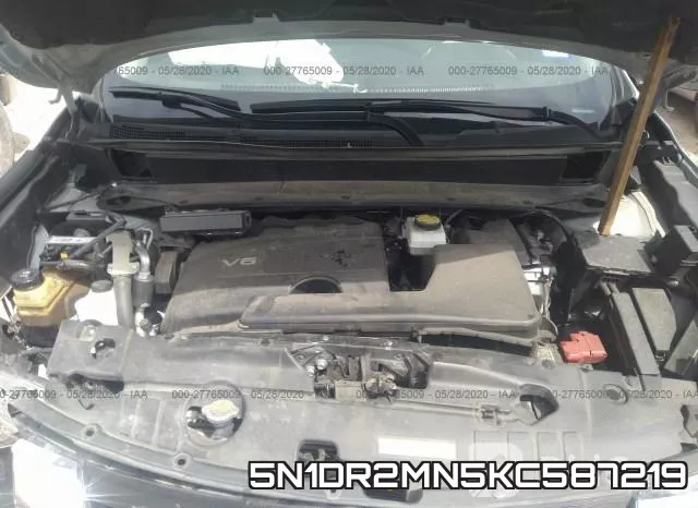 5N1DR2MN5KC587219 фото 2