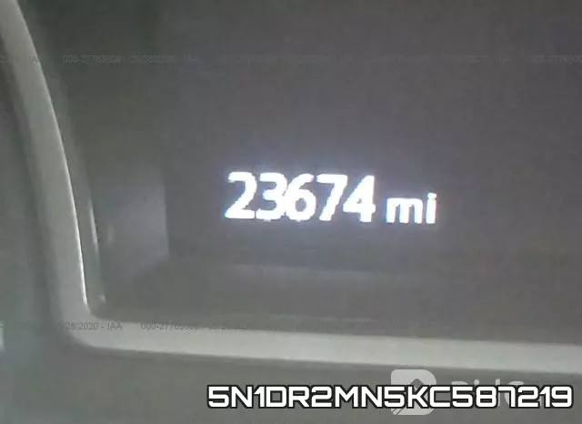 5N1DR2MN5KC587219 фото 8
