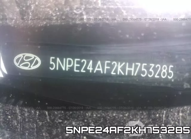 5NPE24AF2KH753285 фото 10