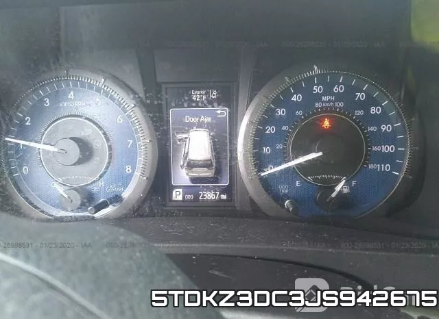 5TDKZ3DC3JS942675 фото 8