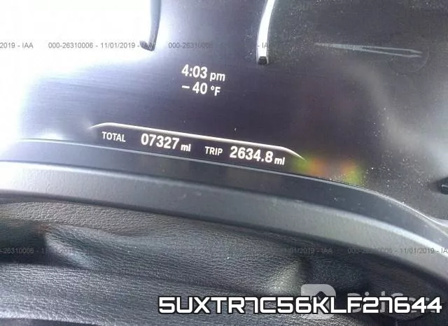 5UXTR7C56KLF27644 фото 8