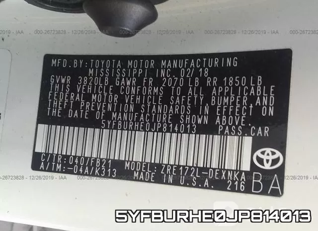5YFBURHE0JP814013 фото 10