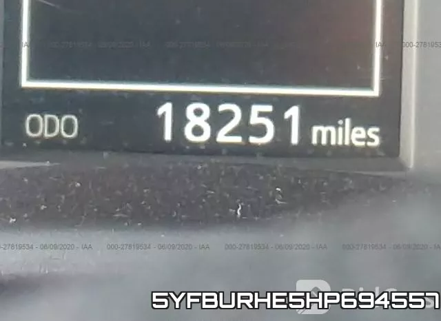 5YFBURHE5HP694557 фото 8