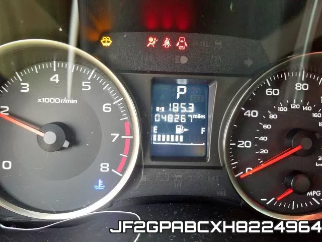 JF2GPABCXH8224964 фото 9