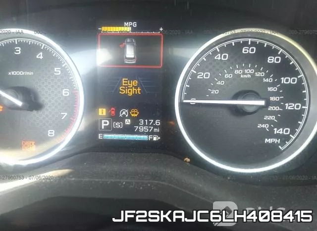 JF2SKAJC6LH408415 фото 8