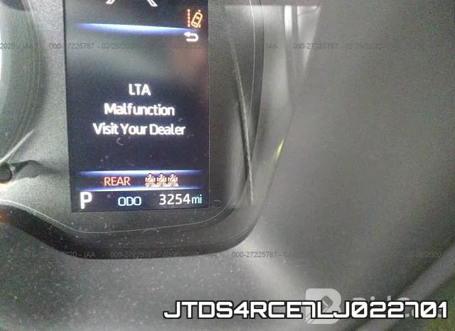 JTDS4RCE7LJ022701 фото 8