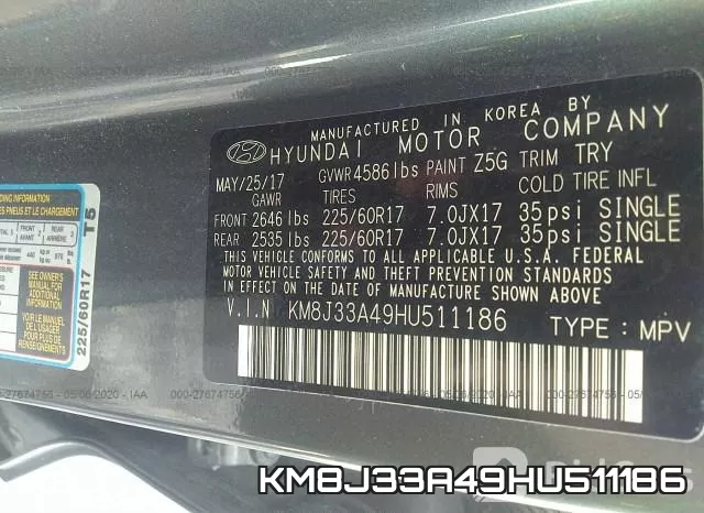 KM8J33A49HU511186 фото 10