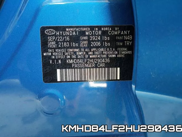 KMHD84LF2HU290436 фото 2