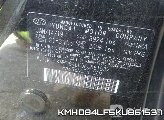 KMHD84LF5KU861537 фото 10