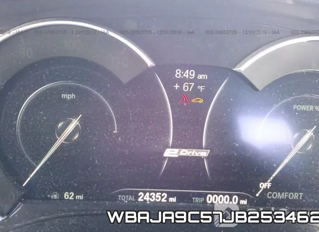 WBAJA9C57JB253462 фото 8