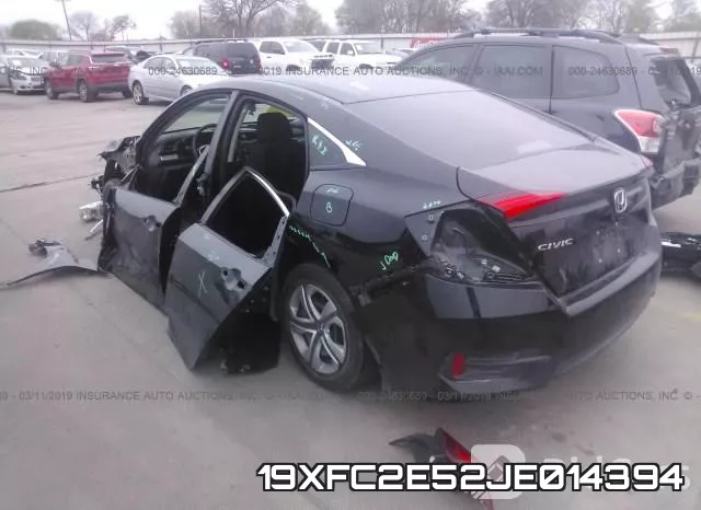 19XFC2E52JE014394 фото 4