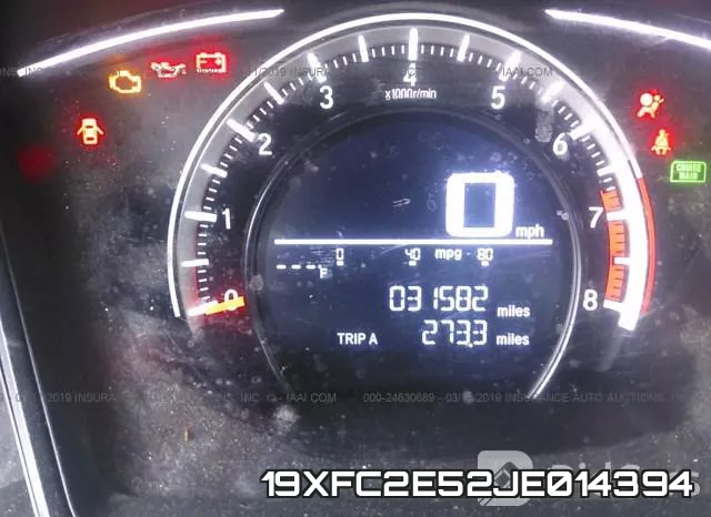 19XFC2E52JE014394 фото 8