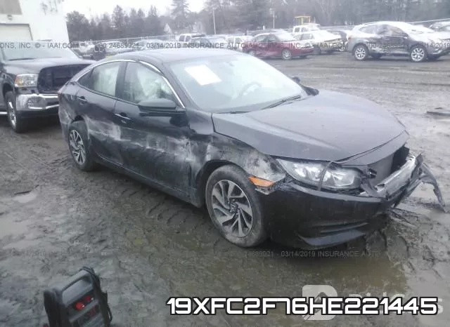 19XFC2F76HE221445 фото 7