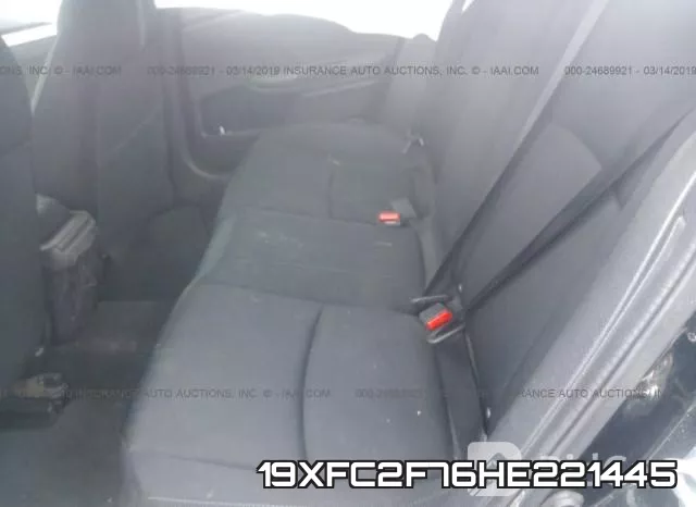 19XFC2F76HE221445 фото 9