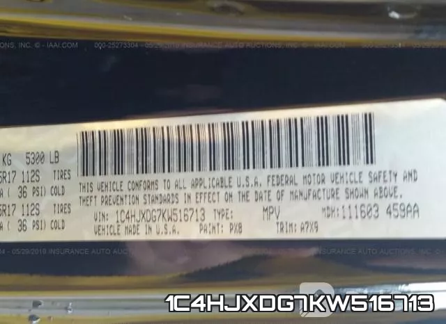 1C4HJXDG7KW516713 фото 10